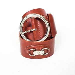 MICHAEL KORS Statement Leather Belt w/ Hardware